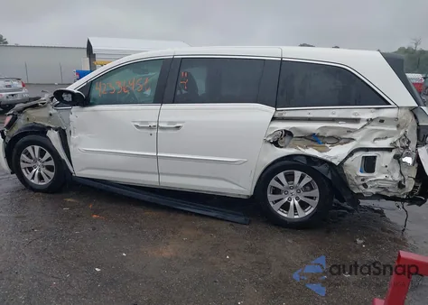 2015 Honda Odyssey Ex-L from USA, damaged, VIN 5FNRL5H68FB022052